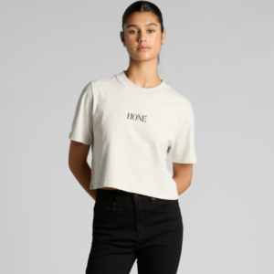 Hone Heavy Crop Tee