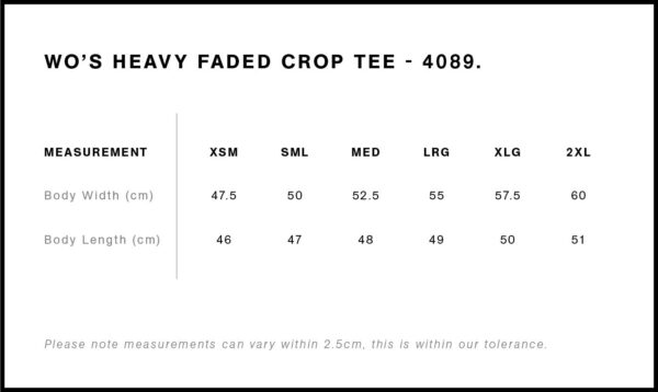 Hone Heavy Crop Tee - Image 5